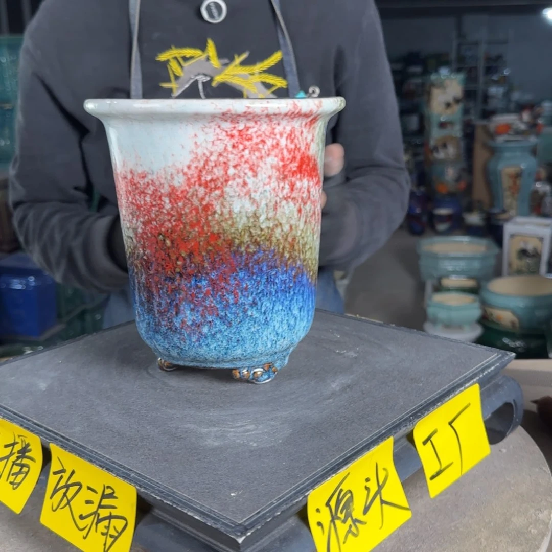 一风堂石湾花盆。333