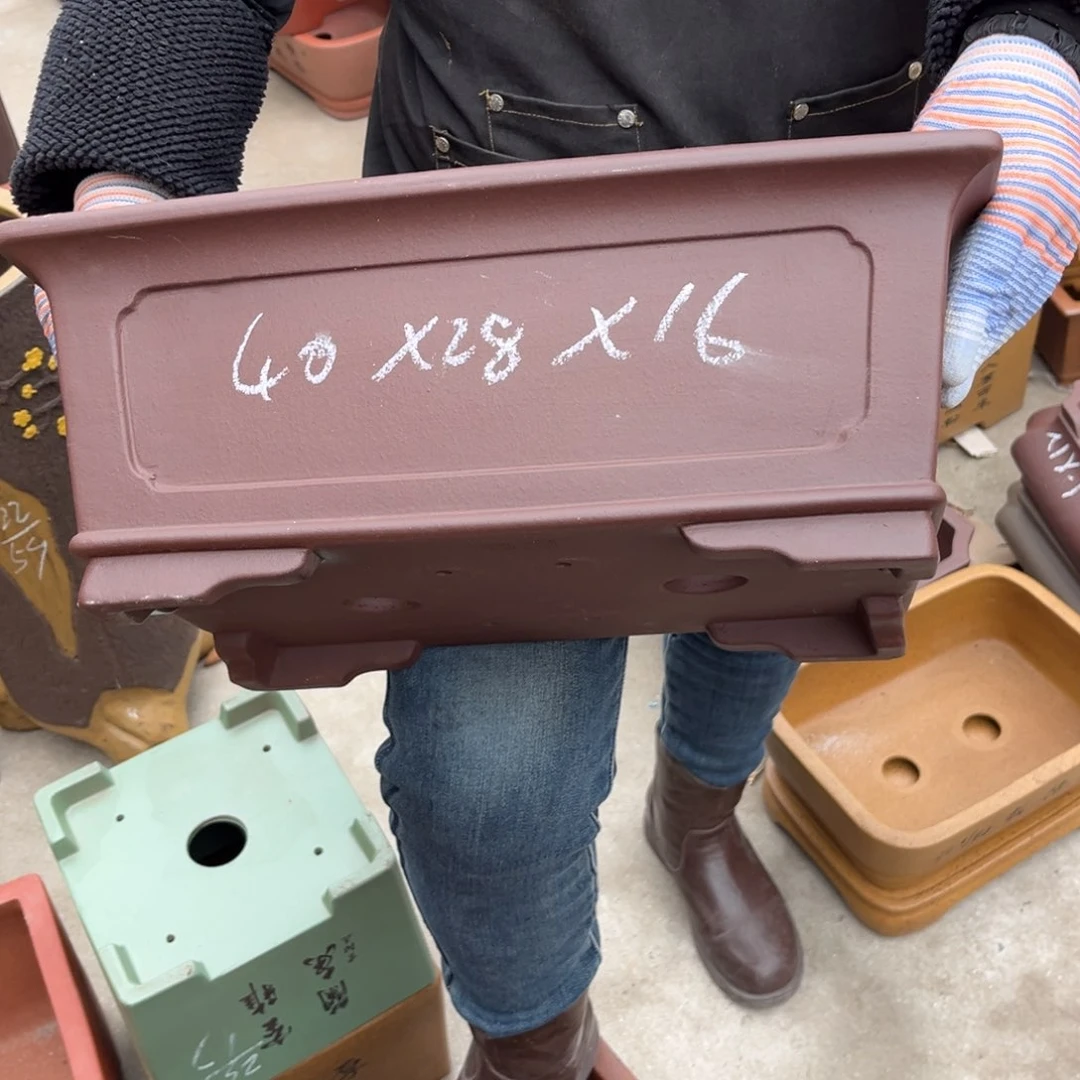 紫砂花盆盆景艺术