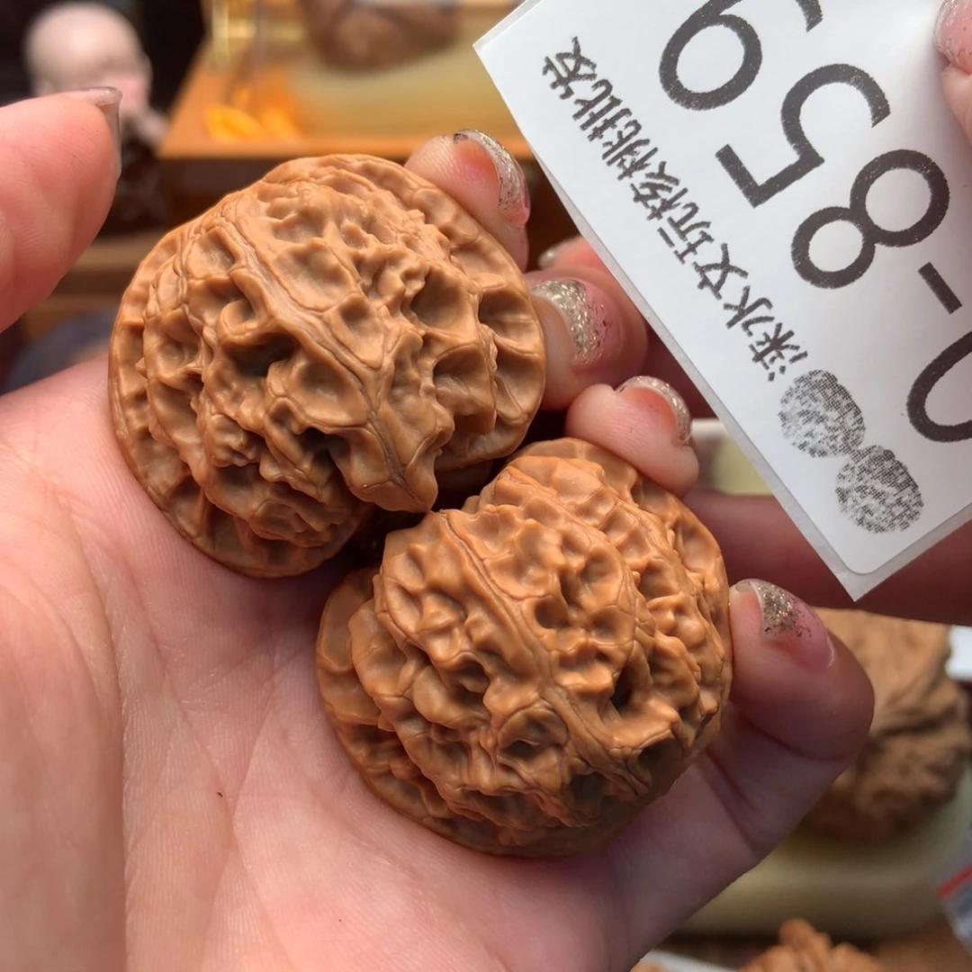文玩核桃把件38苹果