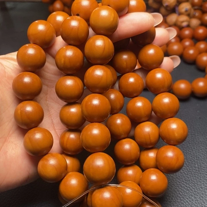 吊坠橄榄核1.7尺寸54颗光珠全品