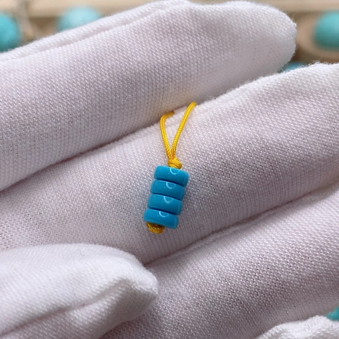 绿松石未镶嵌珠宝奇石4.6mm