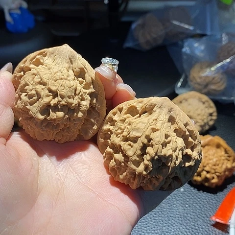 文玩核桃吊坠用****7官帽52