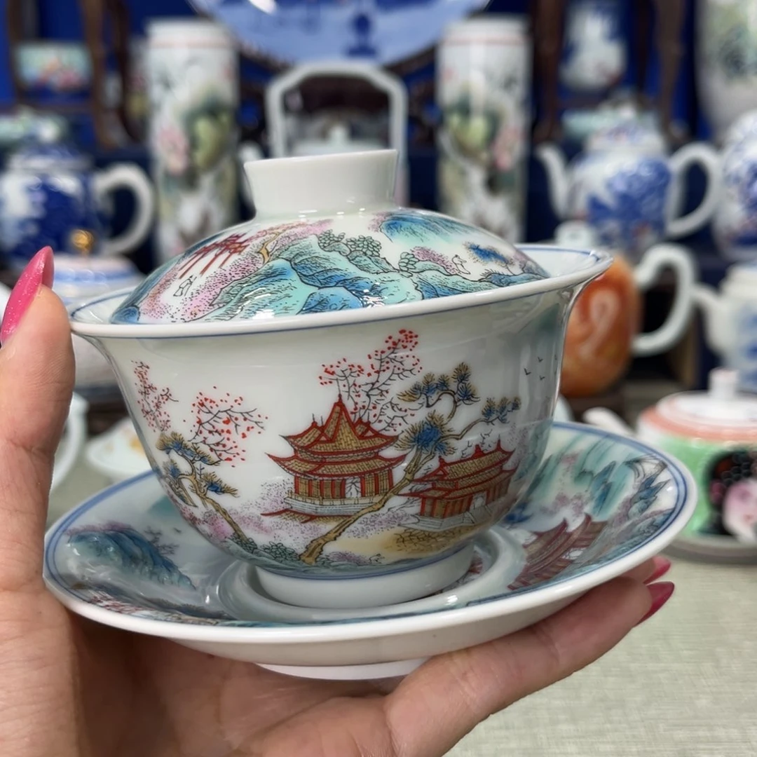 盖碗景德镇哈哈h h h h h h