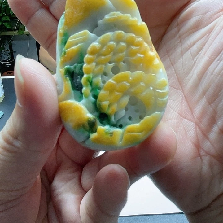 翡翠未镶嵌颈饰翡翠15