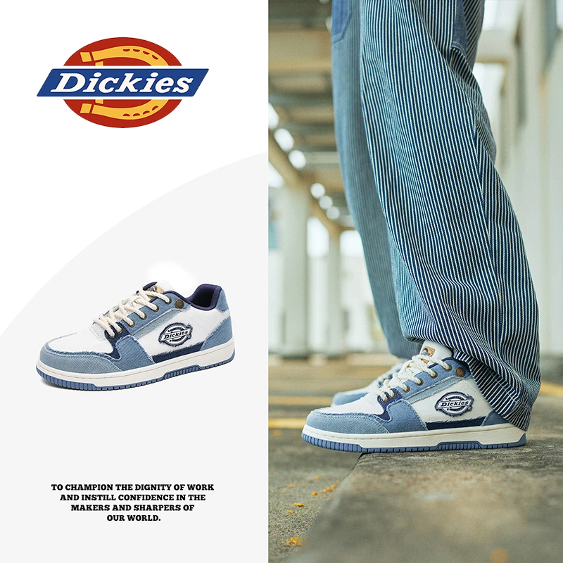 Dickies板鞋男2025冬季新款男士潮流低帮鞋子休闲潮鞋百搭情侣鞋