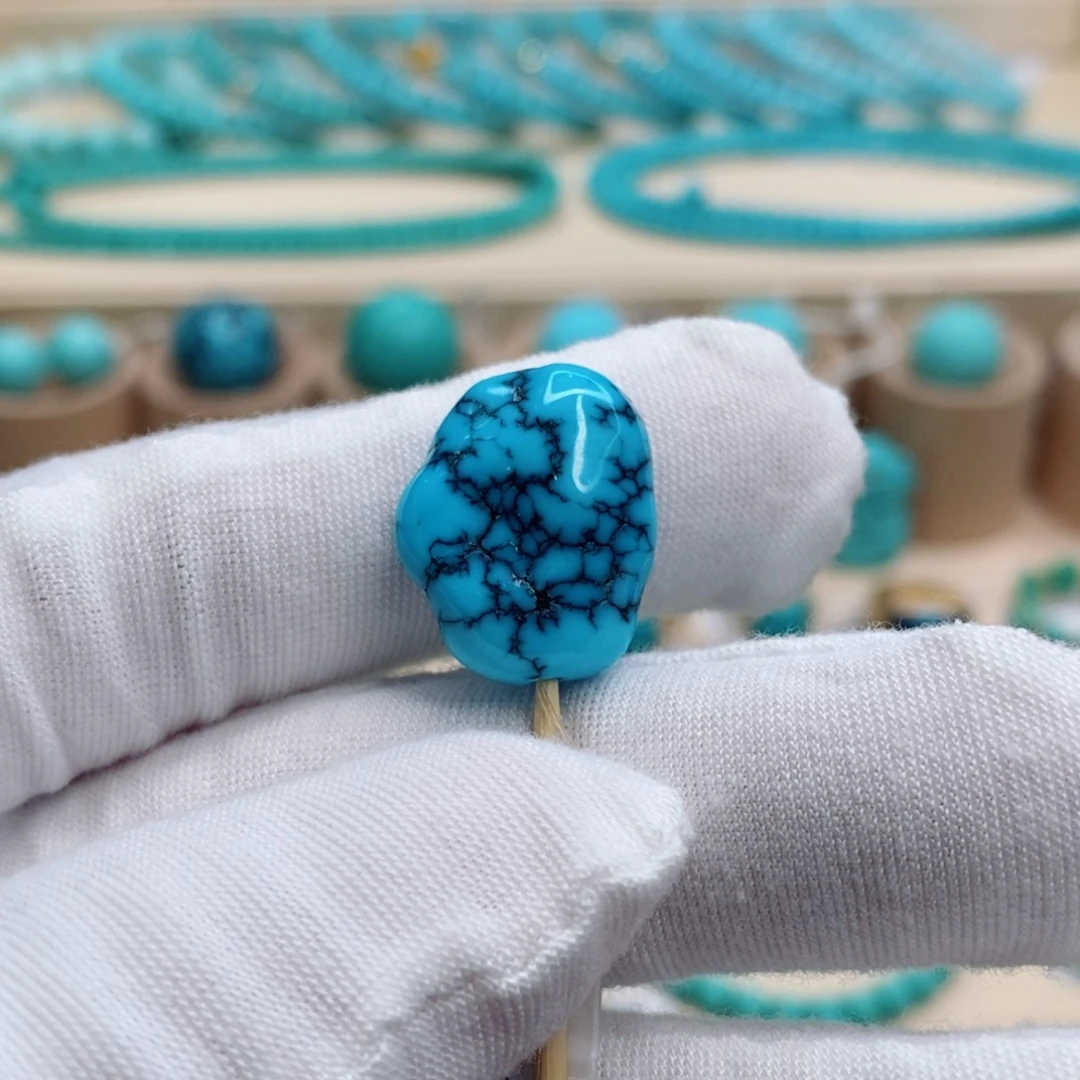 绿松石珠宝奇石未镶嵌