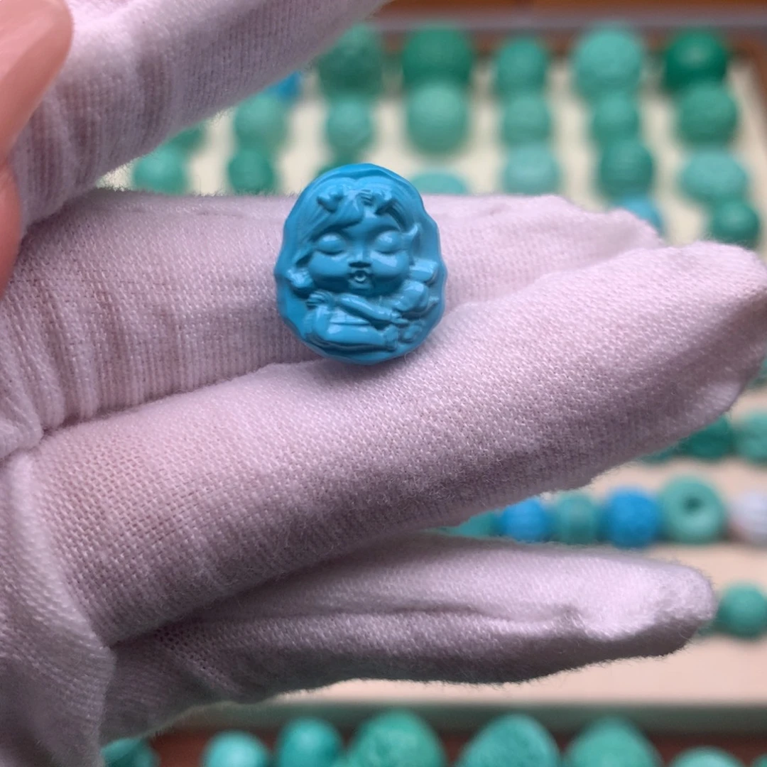 原生态散珠配饰卡13.3龙女背云