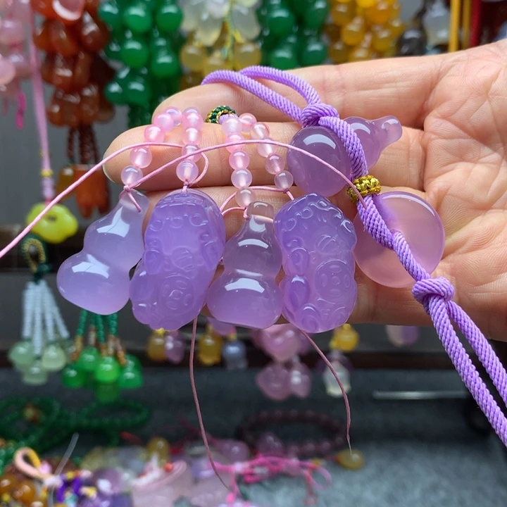 玛瑙/玉髓车挂未镶嵌