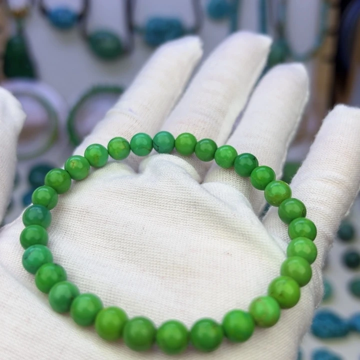 菜籽绿圆珠6.7mm兰