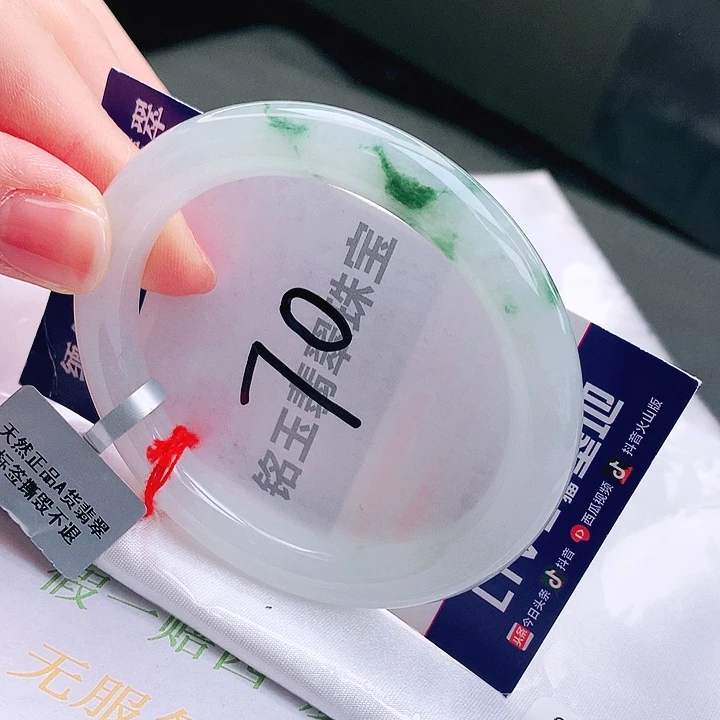 翡翠未镶嵌手镯缅甸天然翡翠a货手镯