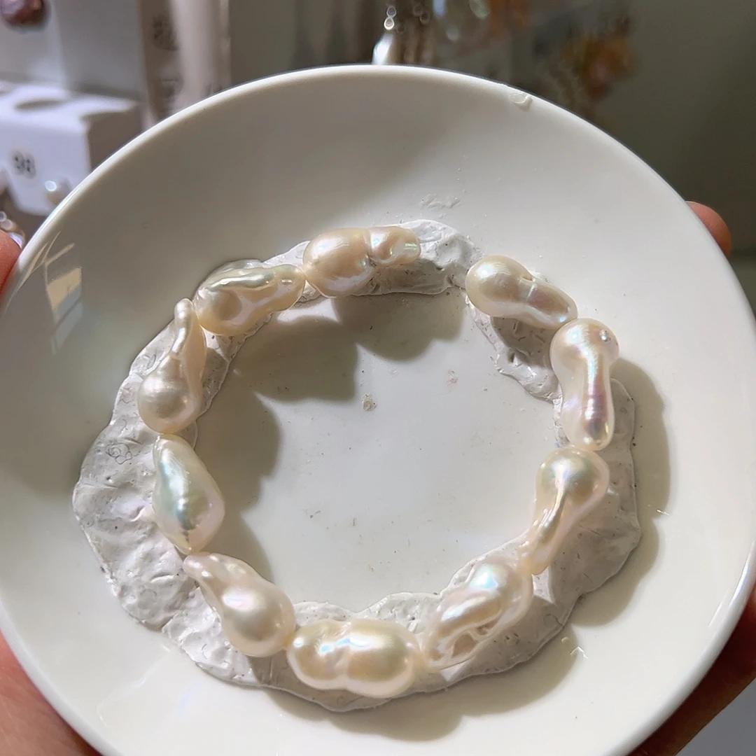 耳饰淡水珍珠银S925镶嵌