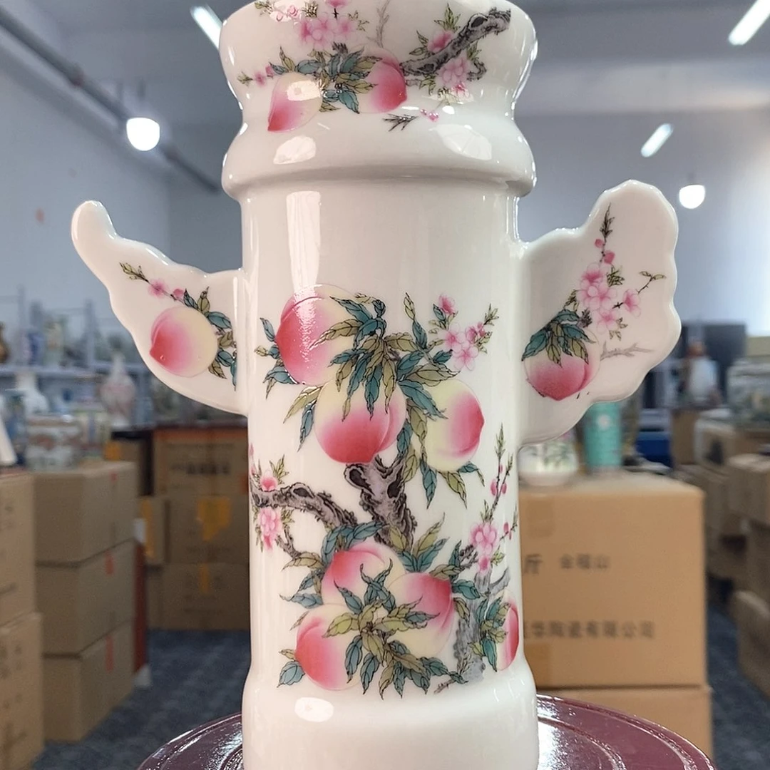 摆件景德镇陶瓷花瓶摆件
