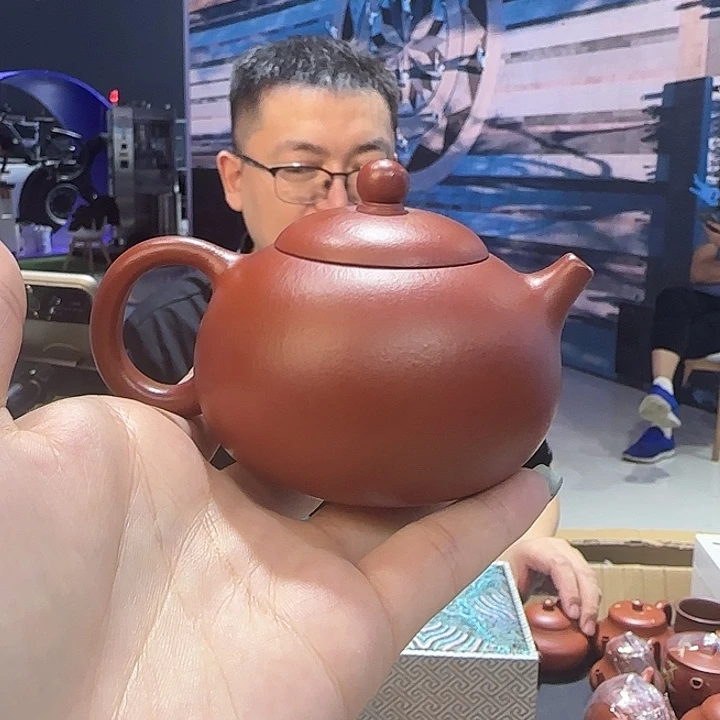 茶杯紫砂朱泥豆蔻小西施