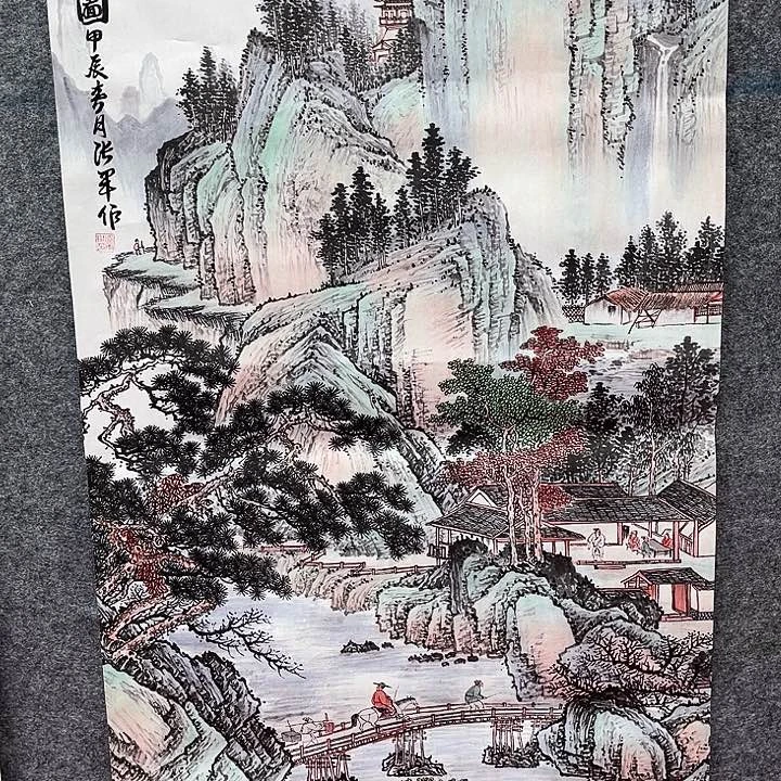 鲁岳美术艺术作品2