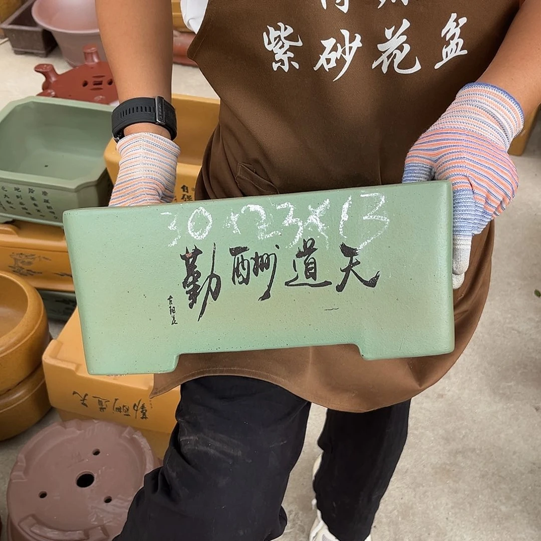 紫砂花盆盆景艺术