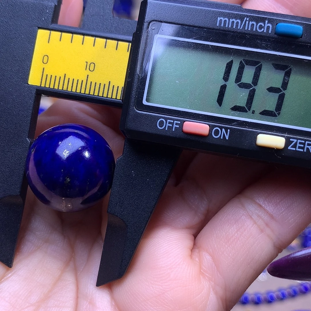 安***租青金石未镶嵌19.3m黑加仑