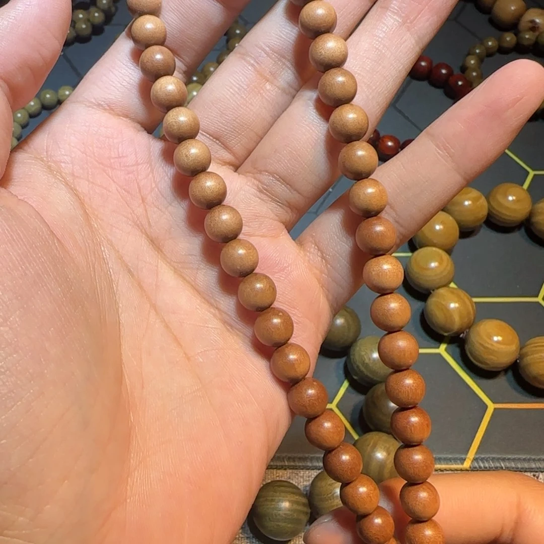 木笑*印度迈索尔老山檀双圈