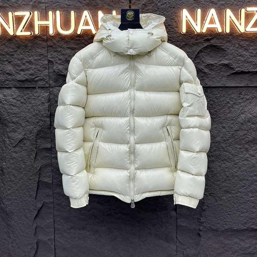 [现货]蒙口瓦萨琪品牌经典玛雅情侣款白鸭绒羽绒服极寒超厚款2222