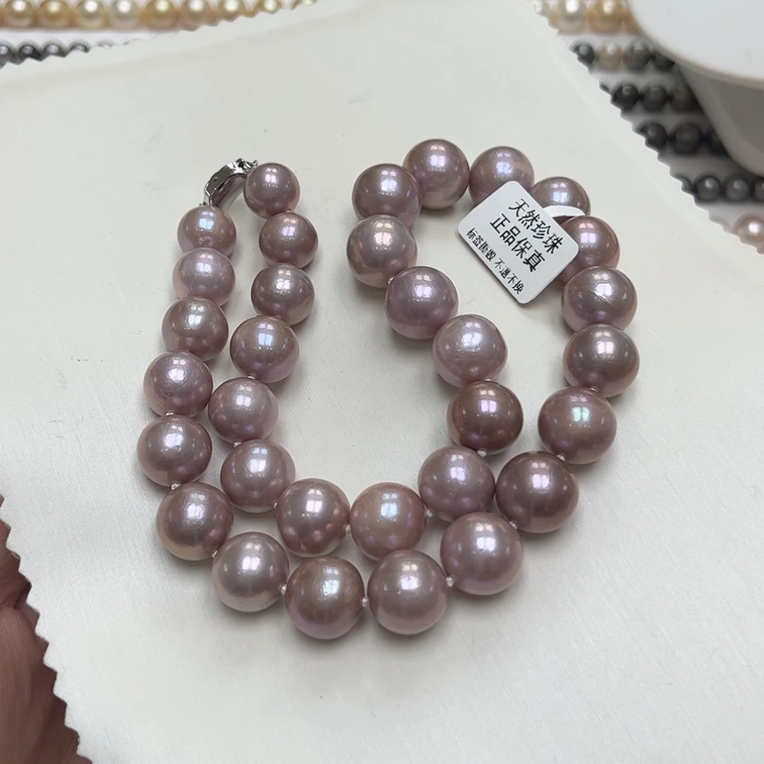 淡水珍珠颈饰未镶嵌11-14内 有核