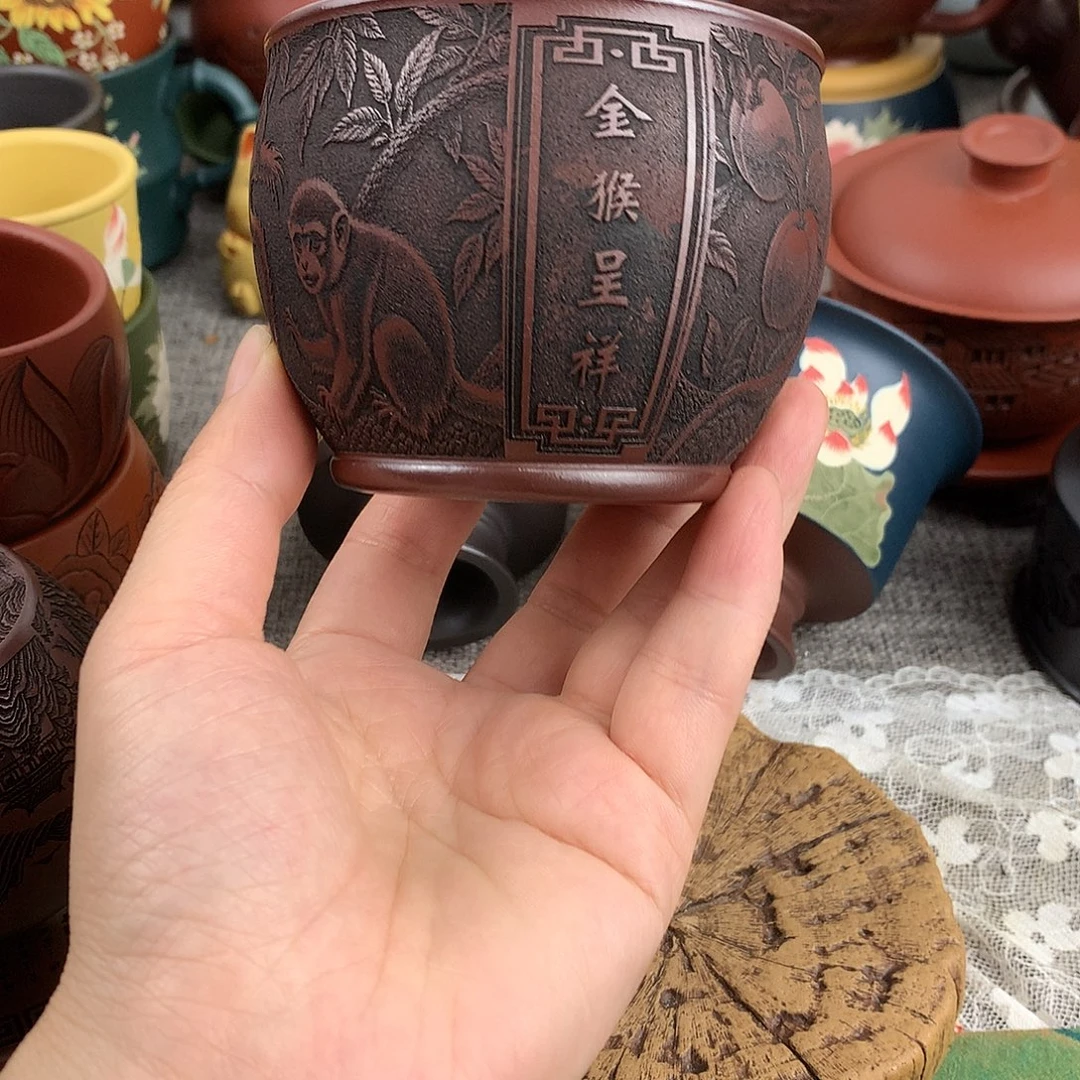 茶杯紫砂高端主人杯