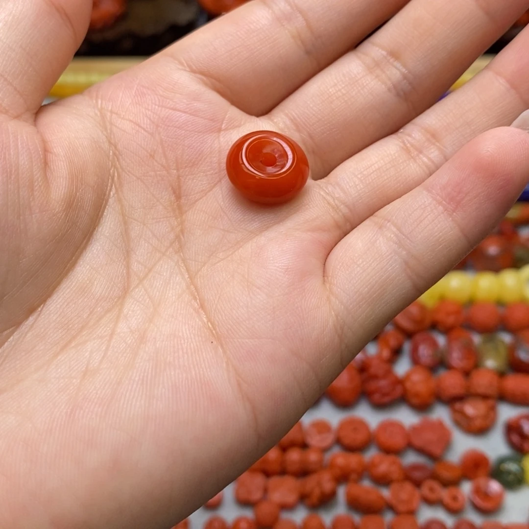 未镶嵌卡13.5南红玛瑙