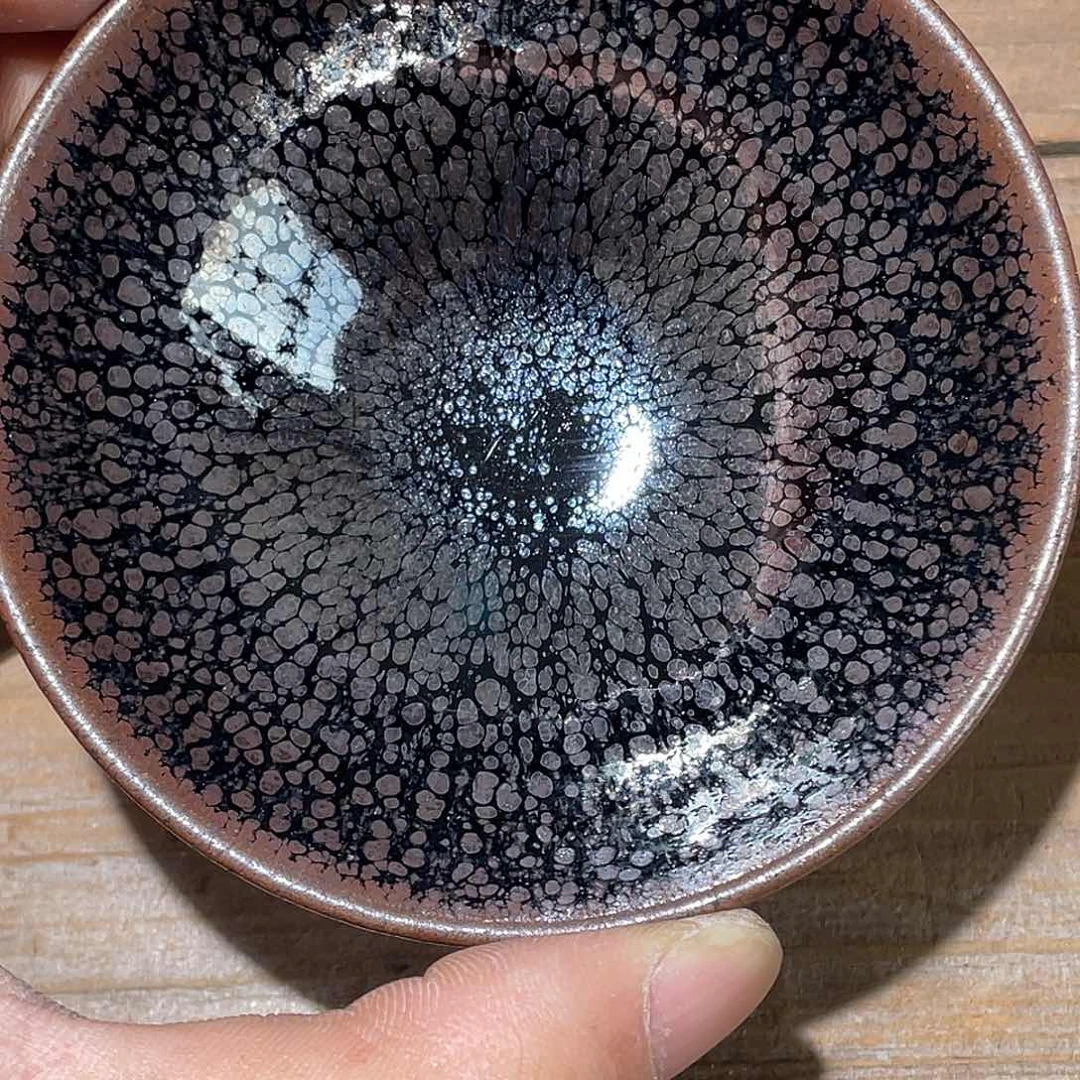 茶盏建窑建盏柴烧210