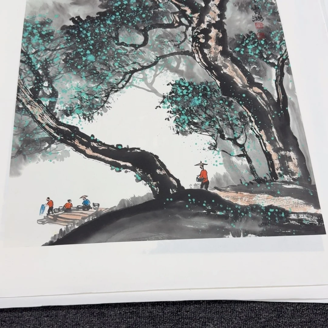 国画【直播放漏】黄云鸿纯手绘作品