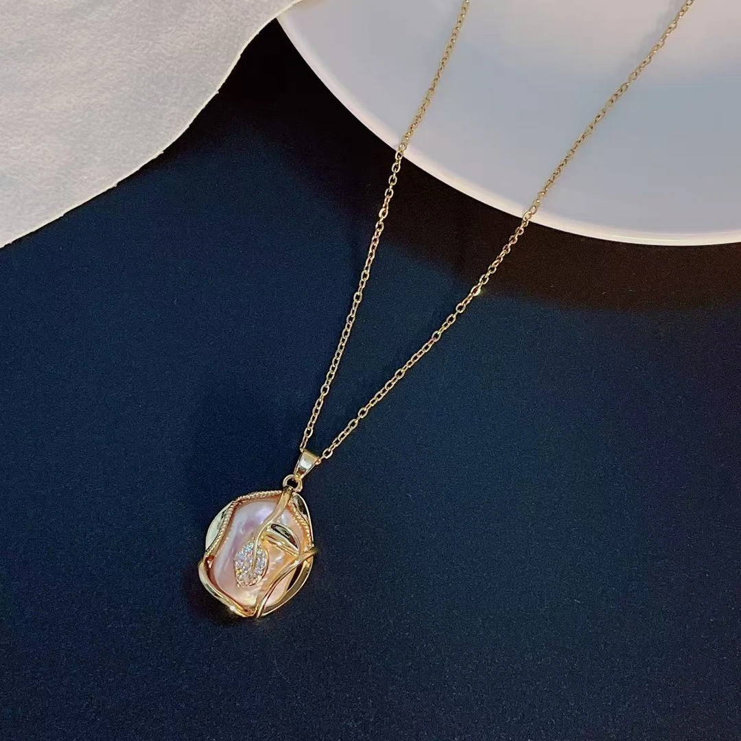 730#紫色方巴吊坠