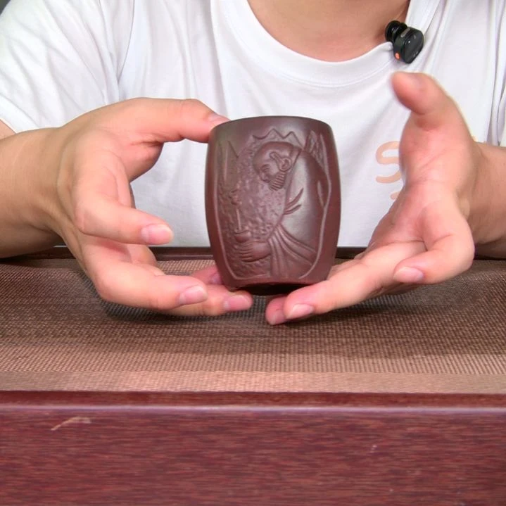 茶杯紫砂高货放漏