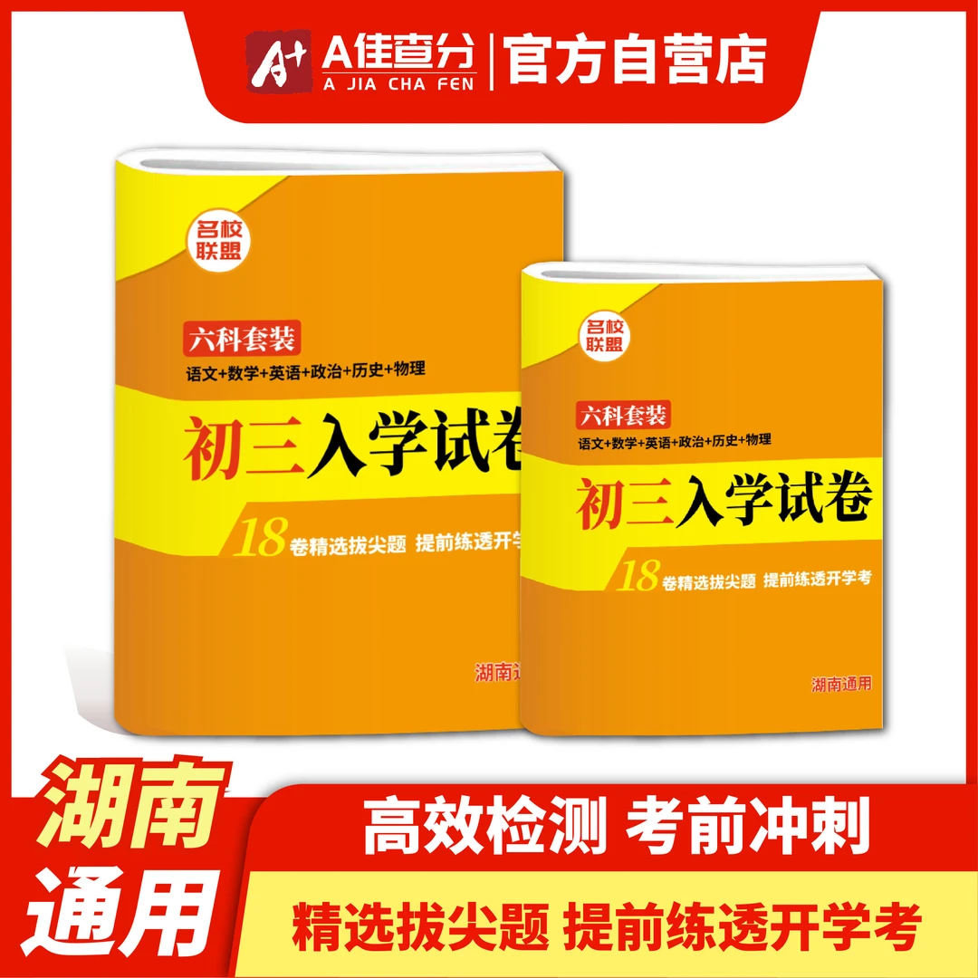 2025新初三入学检测试卷 提前练透开学考 湖南通用