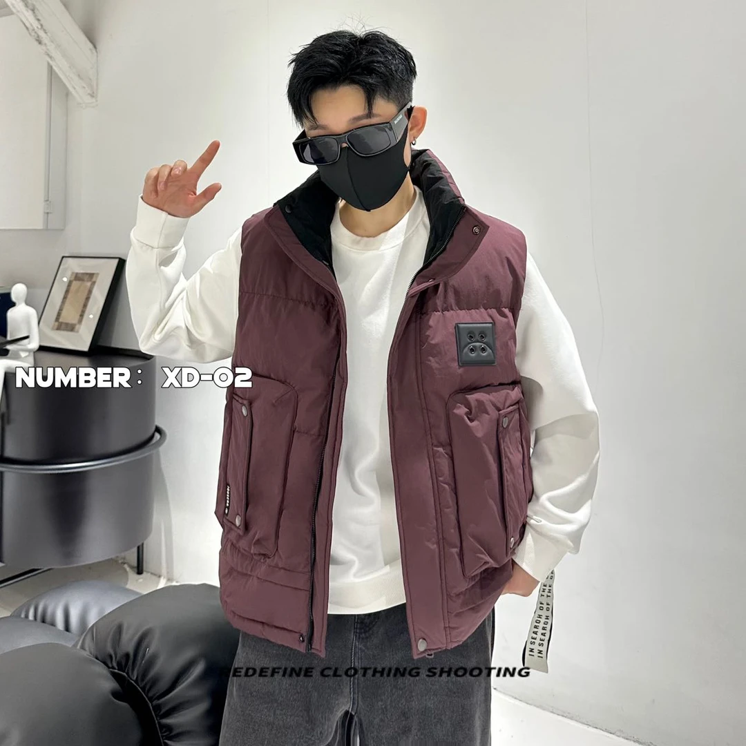 免烫宽松型几何冬季秋冬100g以下（不含）马甲02