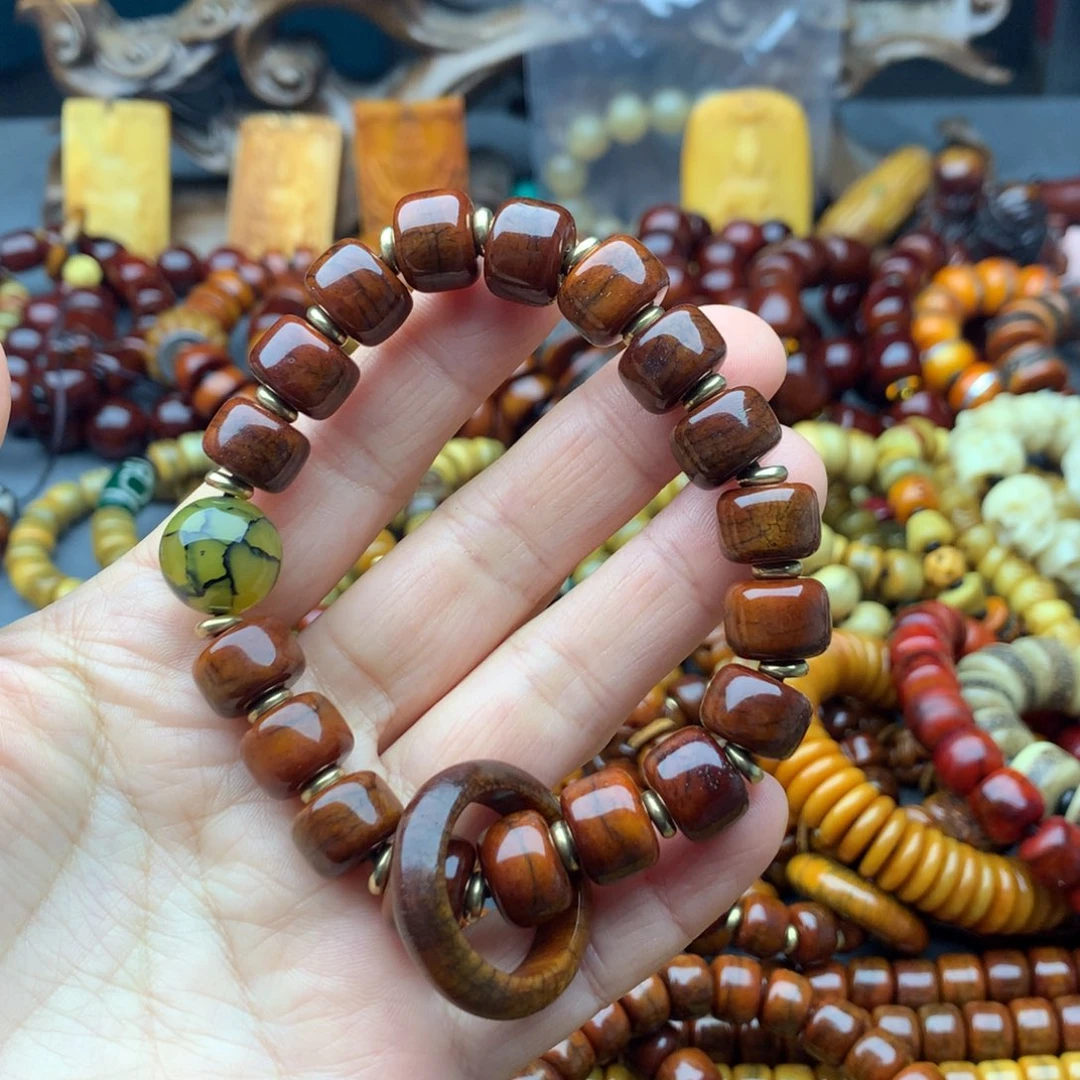 牛骨手串/手链牦牛骨手串