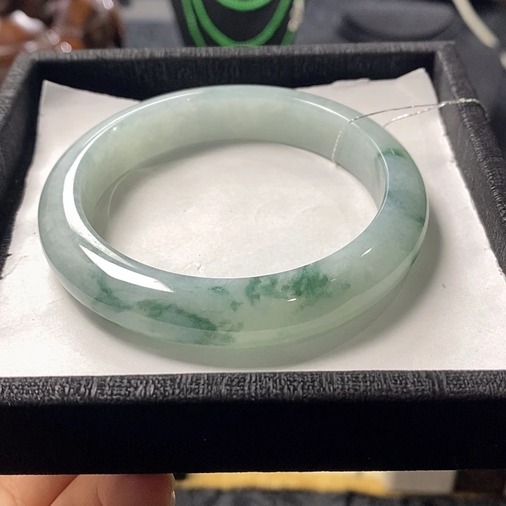 翡翠未镶嵌手镯翡翠玉镯0641