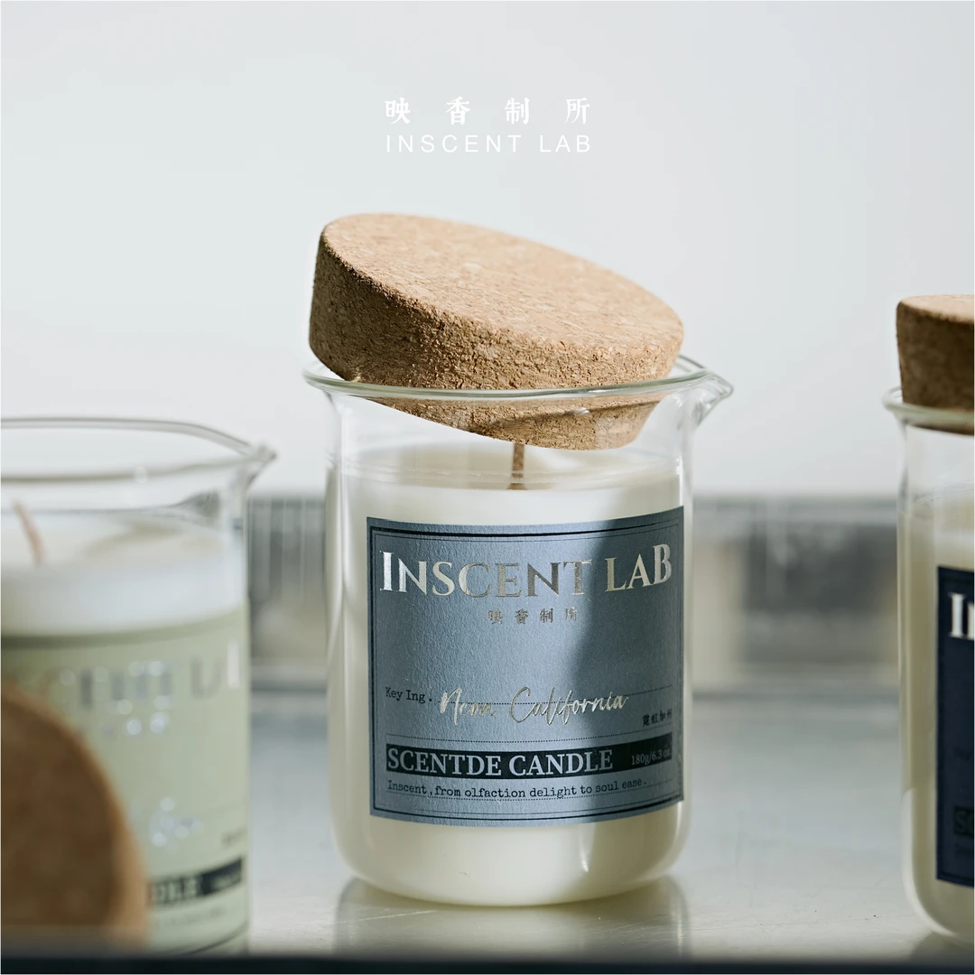 映香制所低温椰子香薰蜡烛高级调香木质香营造卧室氛围薄荷植物香