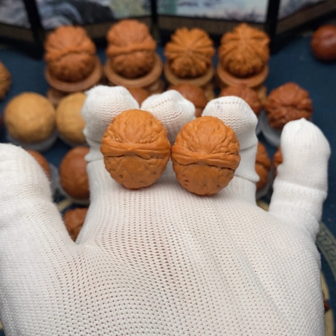 文玩核桃把件麒麟磨