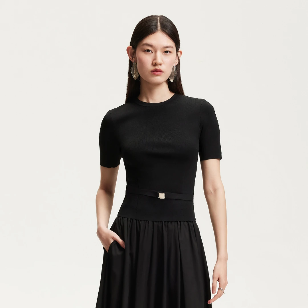 Vero Moda针织衫【匠心高定·卓越身姿】2025夏日穿搭收腰325224021