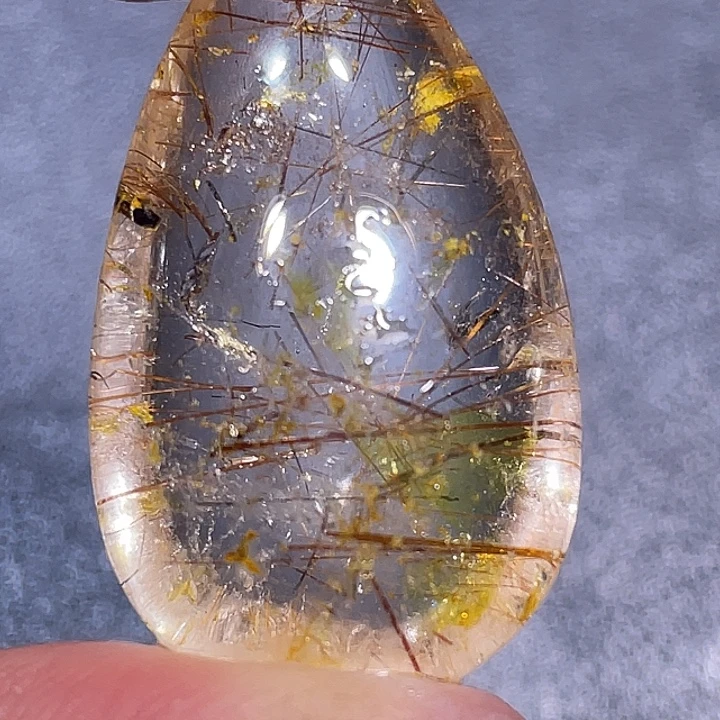 紫晶银S925镶嵌颈饰
