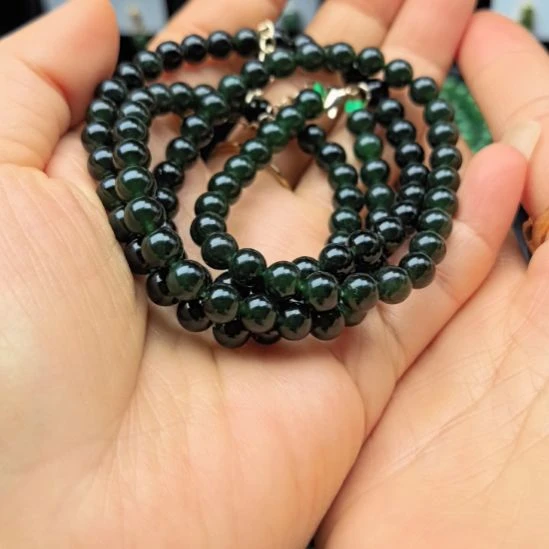 和田玉（碧玉）未镶嵌戒指108