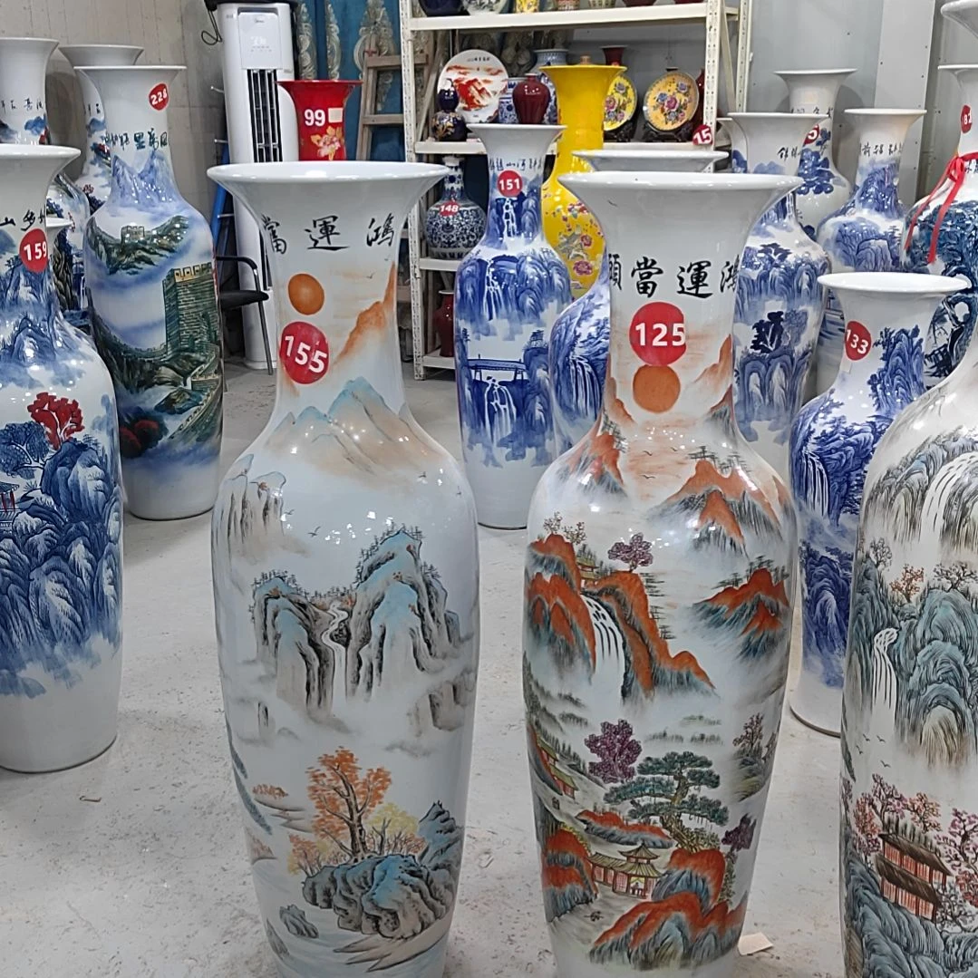 安***家瓶155号鸿运当头一对1.4米