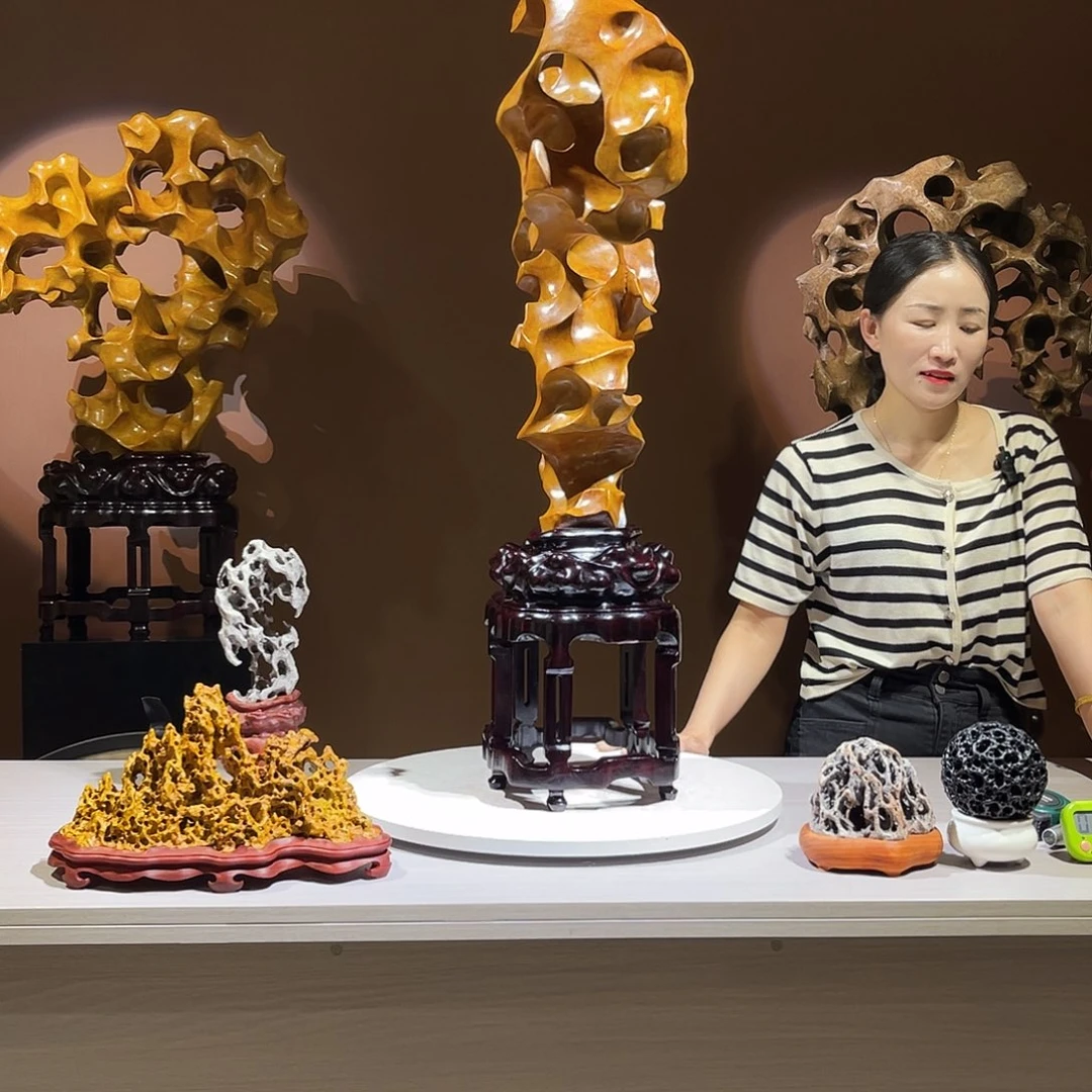 B***曹太湖石，太湖石摆件