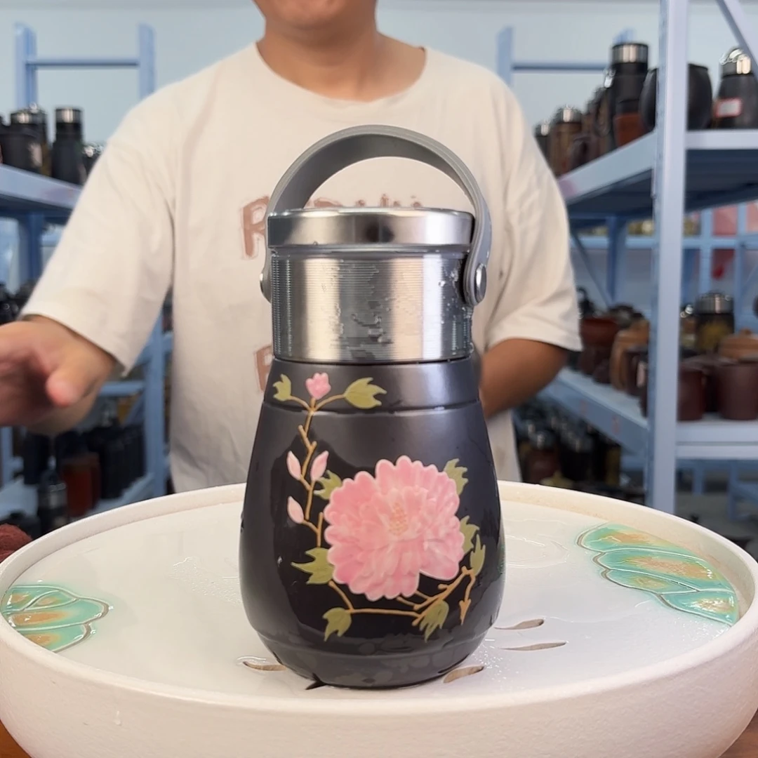 宜兴原矿紫砂杯子