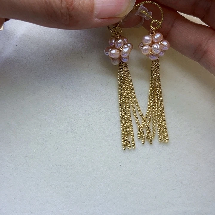 淡水珍珠颈饰银S925镶嵌