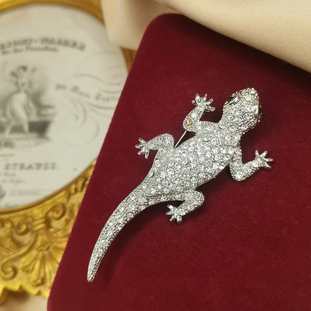 胖胖蜥蜴胸针[2501151-046]