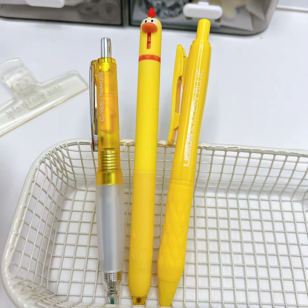 【黑墨/3支】K04黄杆小鸡柠檬兜兜..掉封蜡不售后