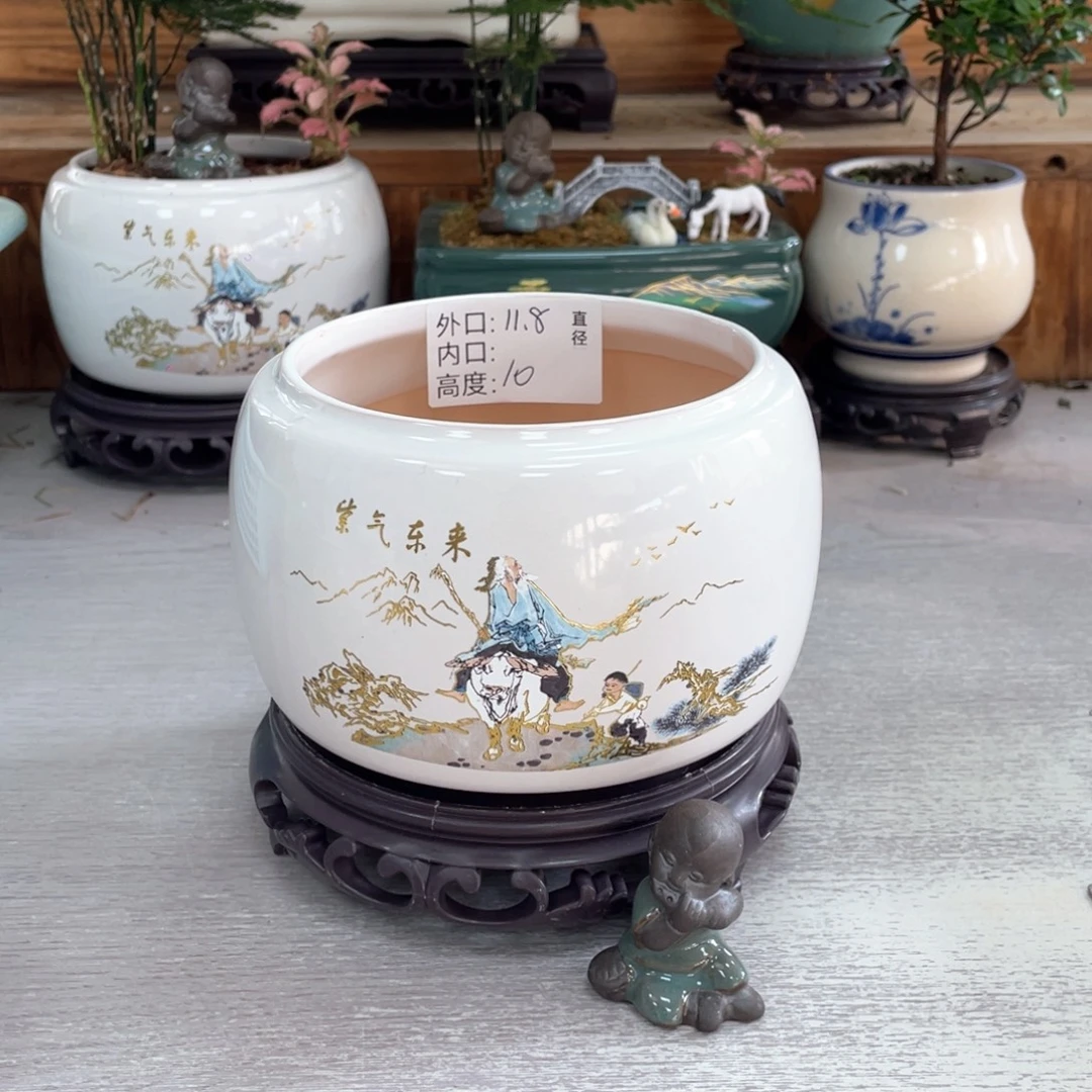 陶瓷花盆紫砂花盆艺术品