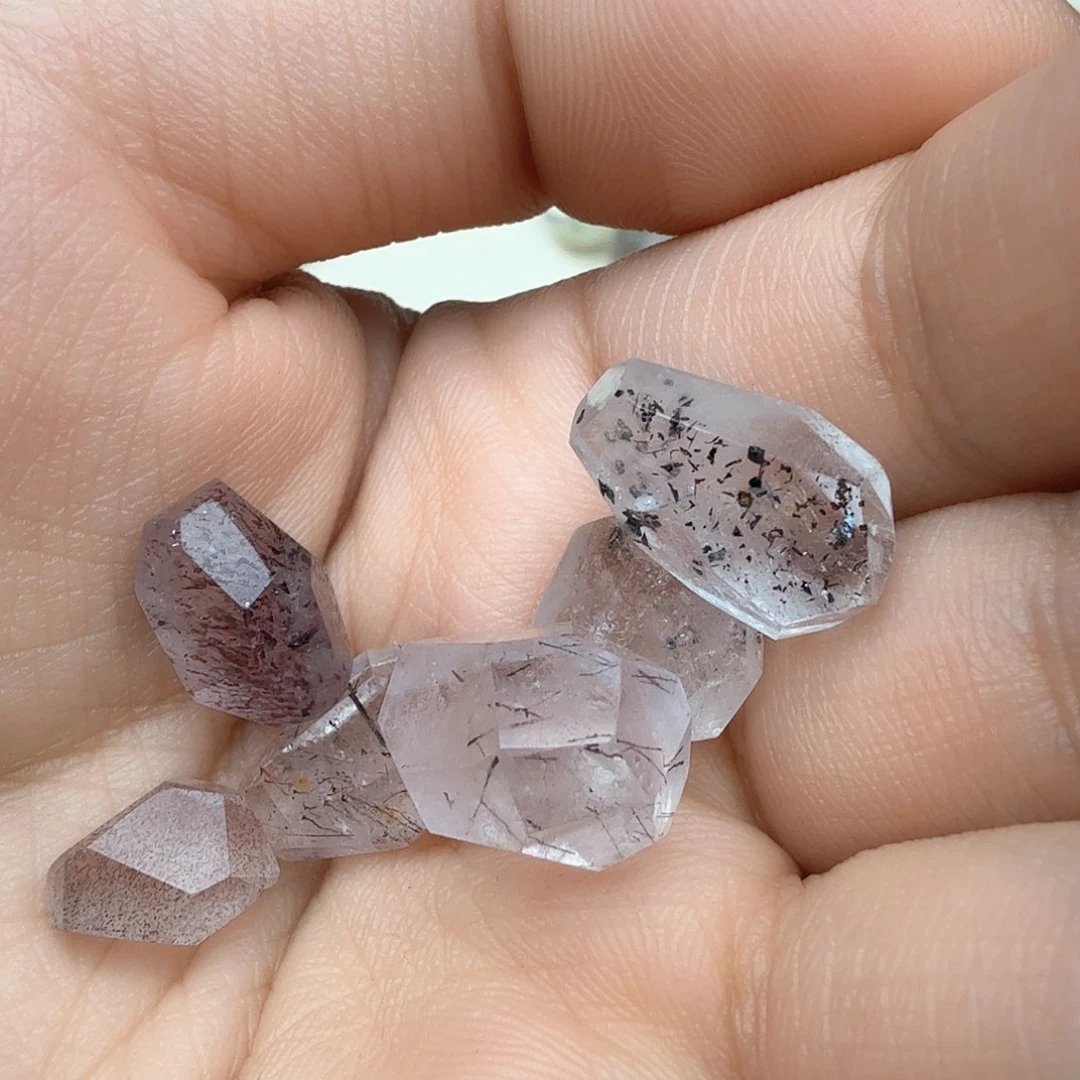 记***宜未镶嵌珠宝半成品紫晶