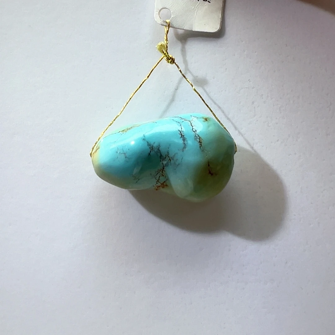 绿松石未镶嵌挂件