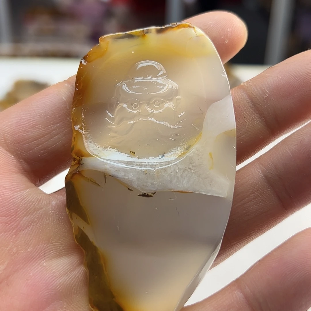 玛瑙/玉髓合金颈饰