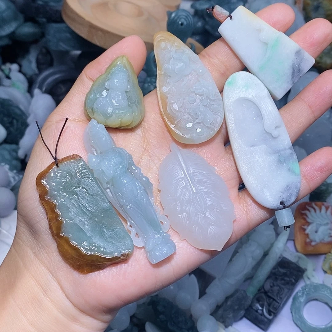 【闪购商品】定制翡翠未镶嵌瘦***王翡翠
