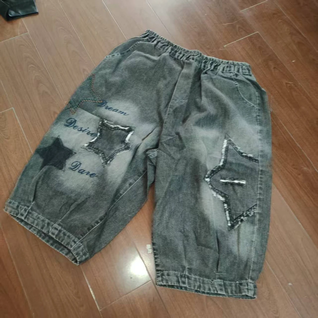 9155（飞儿同款）牛仔短裤显瘦休闲裤百搭洋气衣服女出游服装女